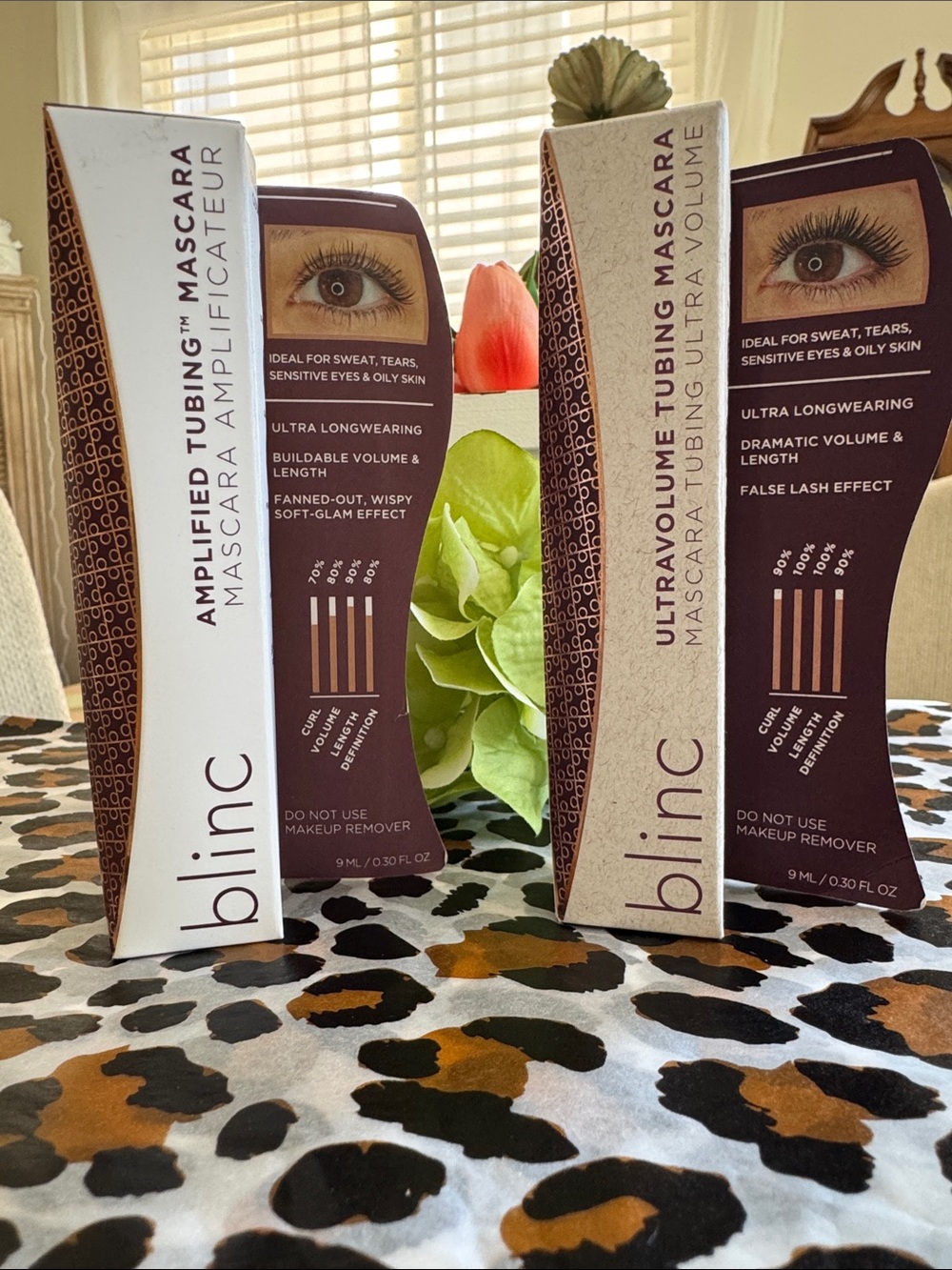 NWT! #474 BLINC Tubing Mascara TWO PACK LOT Amplified & Ultravolume